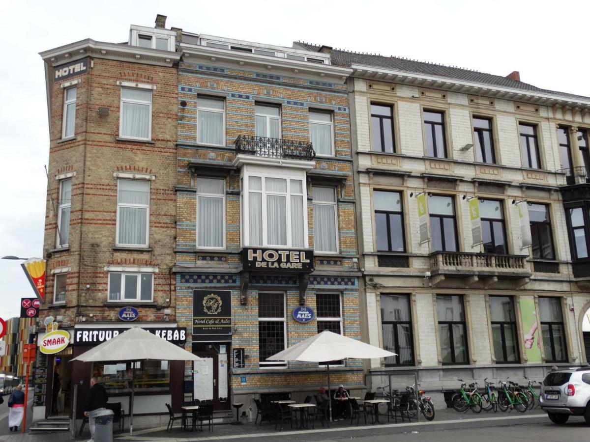 Hotel De La Gare Aalst Bagian luar foto