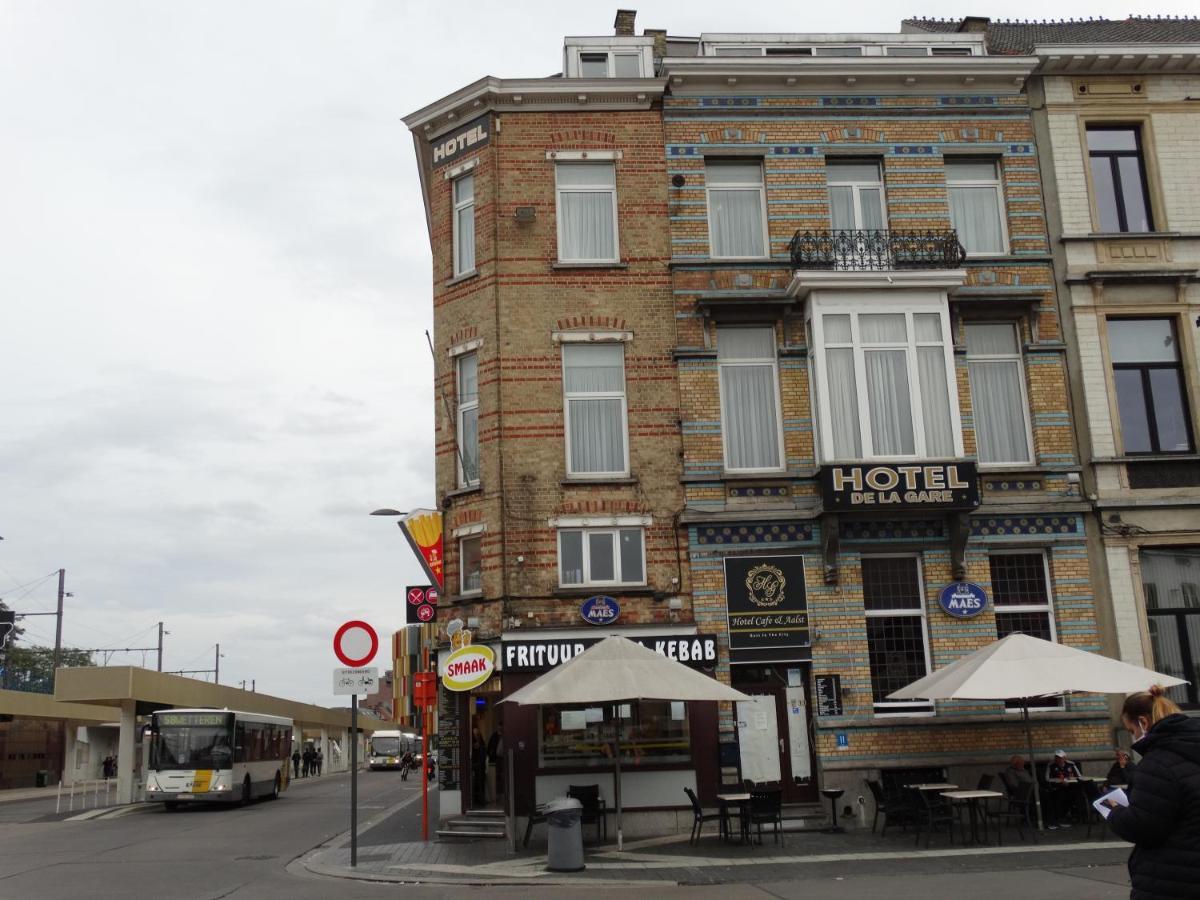 Hotel De La Gare Aalst Bagian luar foto
